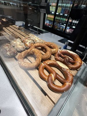 vegan simit, pretzel, rolls  at backWERK in Cologne