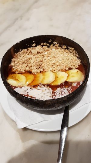 Smoothie bowl - delicious! at Bulaccino Cafe in Nadi
