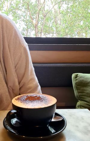 Good coffee at Spa Dreaming Centre Cafe in Fingal