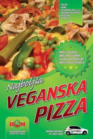 Photo by: Pizzeria Hom on Facebook at Pizzeria Cricek in Trebnje