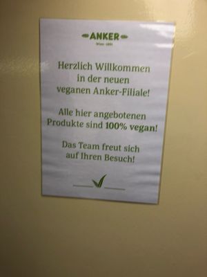 Alles vegan! at Anker - Stephansplatz in Vienna