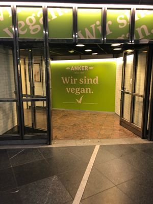 Wir Sind vegan. at Anker - Stephansplatz in Vienna