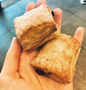Apricot and raspberry pastries at Anker - Stephansplatz in Vienna