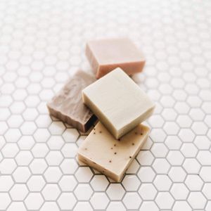 package free soap bars at BKIND in Montreal