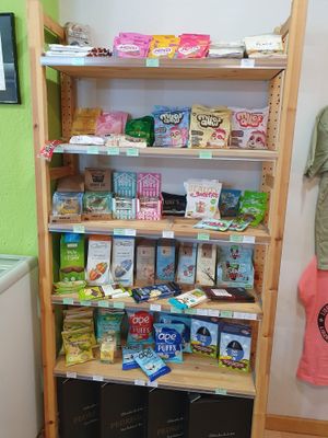 Sweets at Plant Based Market in Barcelona