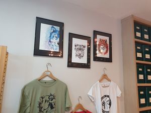 Art at Plant Based Market in Barcelona