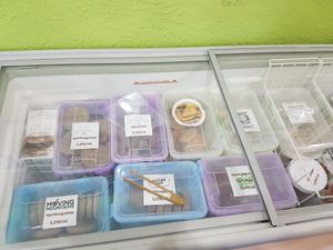 freezer at Plant Based Market in Barcelona
