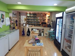 interior at Plant Based Market in Barcelona