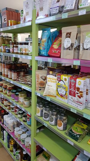 Egg replacer at Plant Based Market in Barcelona