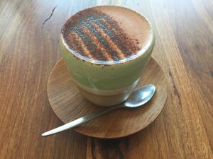 Soy hot chocolate at Small Graces in Footscray