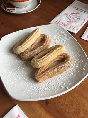 Began churros at Tapas Tree in Bradford