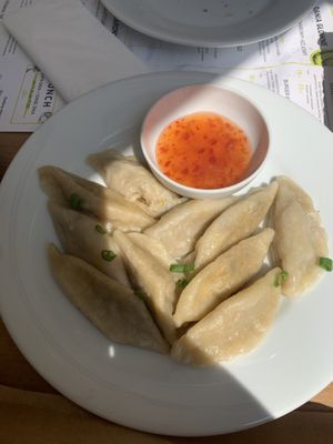 chinese dumplings  at Fresh Kitchen in Lublin