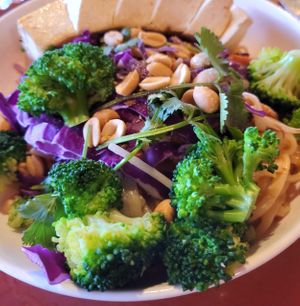 Vegan Pad Thai  at Sound Bites Grill in Sedona