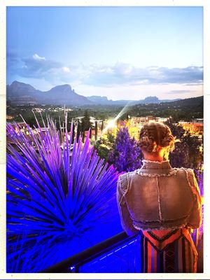 Great views!   at Sound Bites Grill in Sedona