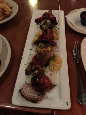 Pineapple skewer... at Sound Bites Grill in Sedona