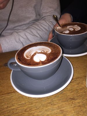 Hot chocolate at Numero 220 in Paris