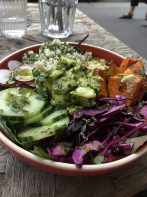 Bowl of the day plus avocado  at Numero 220 in Paris