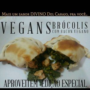 Empanada vegan at Del Carajo Gourmet in Sao Paulo