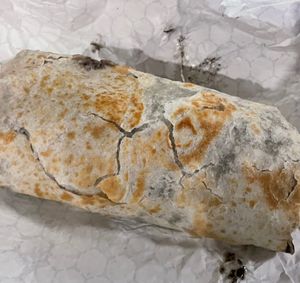 black bean burrito  at Flaco's Tacos - Chicago Ave in Chicago