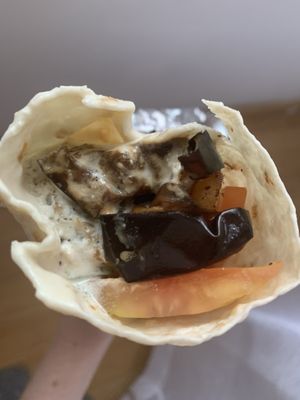 Falafel Abi Sandwich at Abi Falafel in Ljubljana