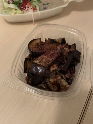 Eggplant sumak at Abi Falafel in Ljubljana