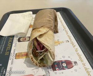   at Abi Falafel in Ljubljana