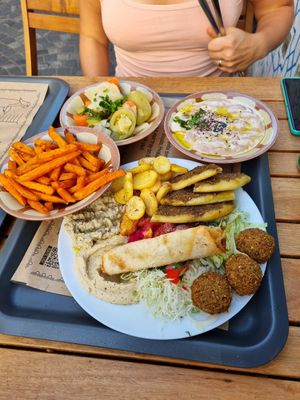  at Abi Falafel in Ljubljana