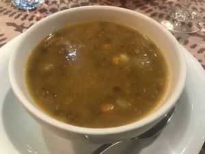 Lentils at La Vitaminica de Horta in Barcelona