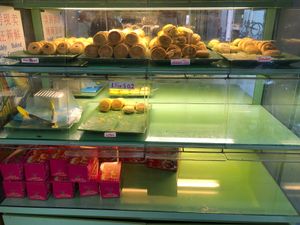 Chinese pies at YS Vegetarian Bakery in Northeast Singapore
