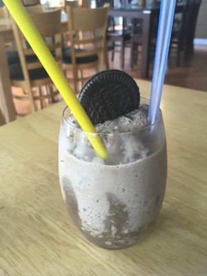 coffee with cookie at Amitaba 2 in Ho Chi Minh City