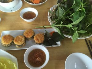 fried sushi at Amitaba 2 in Ho Chi Minh City