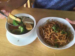 soup & noodle dish at Amitaba 2 in Ho Chi Minh City