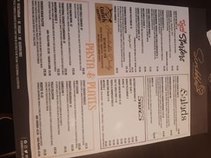 Menu at Scribbles Pizza House in Elgin