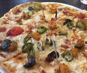 Vegan Etna at Scribbles Pizza House in Elgin