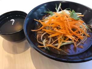 Minced Soya Noodle at Veggie House 一芳 - Toa Payoh in Central Singapore