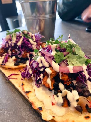 Mexicana tacos at Eight - The Health Lounge in Lisbon