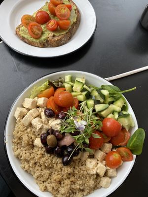 Feta Salad  at Eight - The Health Lounge in Lisbon