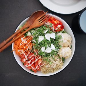 Veggie Statement Salad at Eight - The Health Lounge in Lisbon