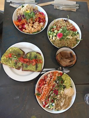 salads at Eight - The Health Lounge in Lisbon