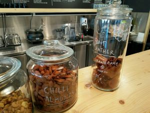 some sweets at Eight - The Health Lounge in Lisbon