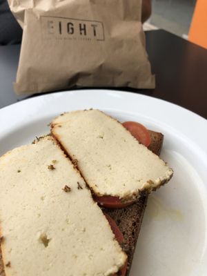 Toasta  at Eight - The Health Lounge in Lisbon