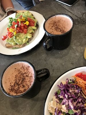 Maca mocca at Eight - The Health Lounge in Lisbon