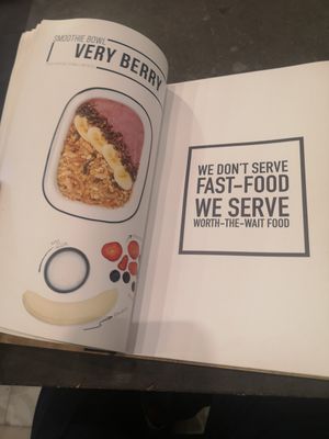 Menu at Eight - The Health Lounge in Lisbon