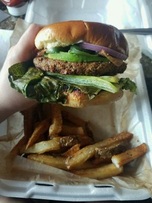Impossible Burger at Johnny's Blitz in Westmont