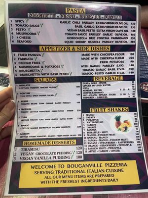   at Bouganville Pizzeria in Ao Nang