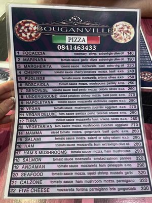   at Bouganville Pizzeria in Ao Nang