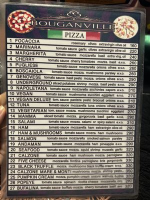   at Bouganville Pizzeria in Ao Nang