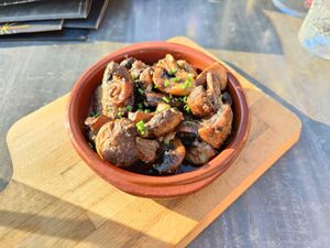 Champignons at Gaudi's in Amersfoort