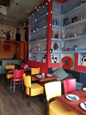 interior at Gaudi's in Amersfoort