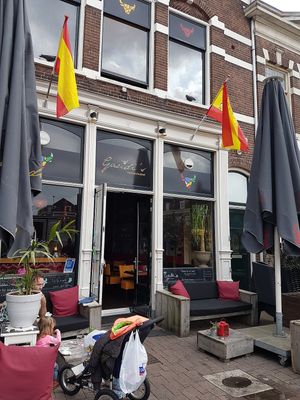 front with small terrace at Gaudi's in Amersfoort